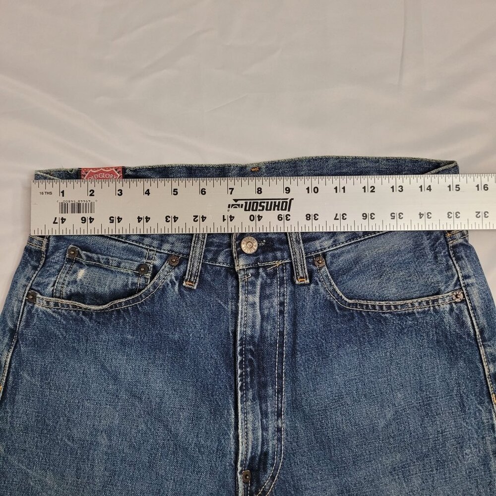 VTG RARE Diesel Old Glory Selvedge Womens Blue Denim Jeans Size 29 Made in Italy - Picture 9 of 14